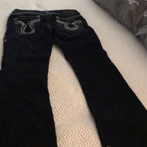 Women’s big star jeans dark wash